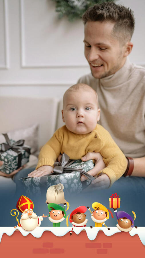 Sinterklaas photobooth