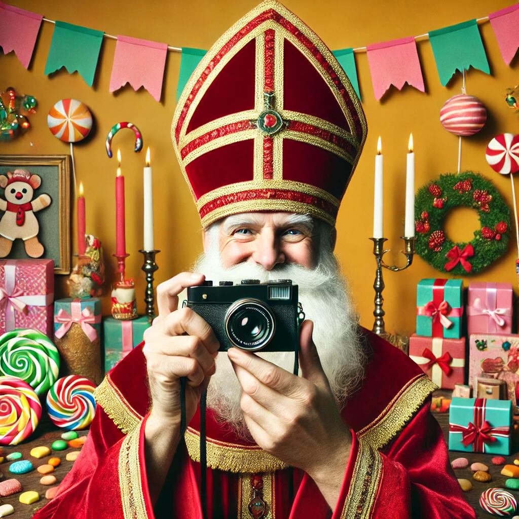 Sinterklaas photobooth