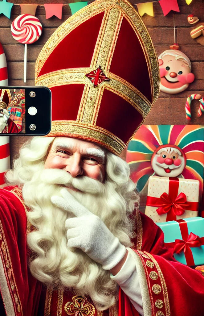 Sinterklaas photobooth